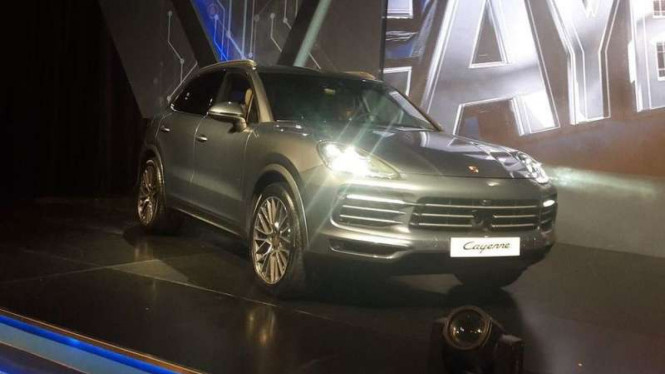 Porsche Cayenne generasi ketiga mendarat di Jakarta.