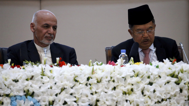 Wapres JK saat di  Afghanistan