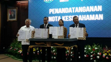 Tiga Kementerian kerja sama dengan Kejaksaan kawal proyek infrastruktur.