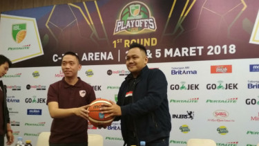 Jelang playoff IBL 2017/18, Garuda Bandung versus BSB Hangtuah