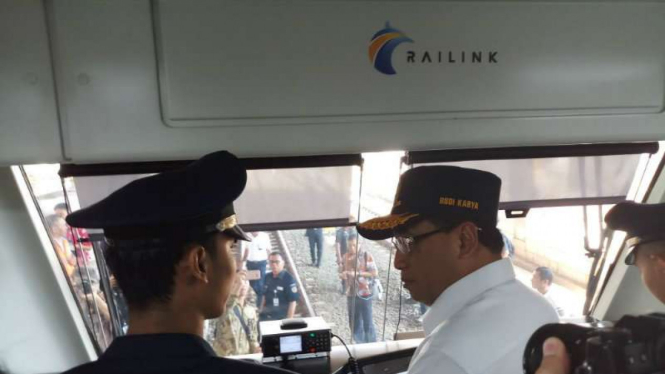 Menteri Perhubungan Budi Karya Sumadi.