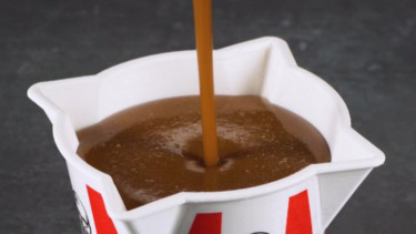 Saus gravy KFC.