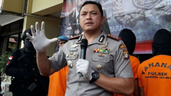 Kapolres Metro Jakarta Barat, Kombes Pol Hengki Haryadi.