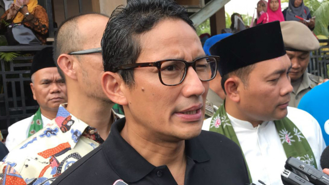 Wakil Gubernur DKI Sandiaga Uno