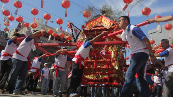 Perayaan Cap Go Meh di Padang