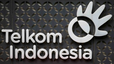 Logo Telkom Indonesia.