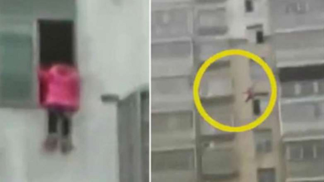 Upaya bunuh diri seorang anak di China karena tak mengerjakan PR.
