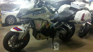 Honda VFR800X Milik Korlantas Polri