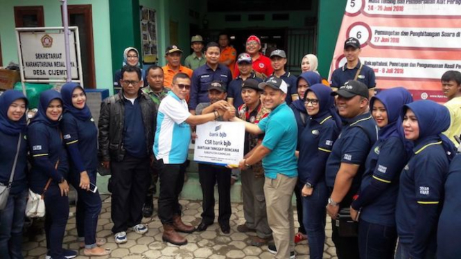 Kepala Bank bjb Cabang Kuningan, Maman Rukmana.