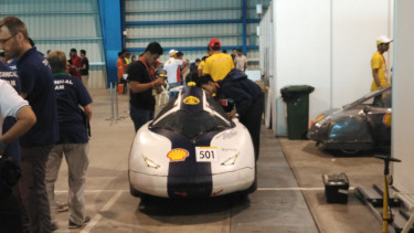 Perwakilan Indonesia di ajang Shell Eco-marathon Asia 2018.