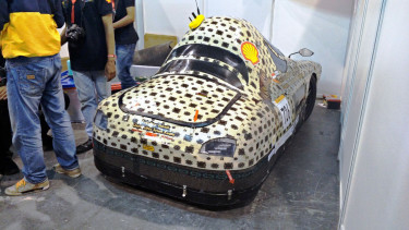 Mobil karya Tim Malem Diwa Urban dari Universitas Syiah Kuala, Banda Aceh,