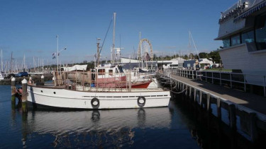 Kapal di Kota Geelong Australia