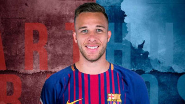 Rekrutan baru Barcelona, Arthur Melo.