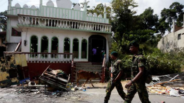 Masjid dirusak di Sri Lanka, militer berjaga