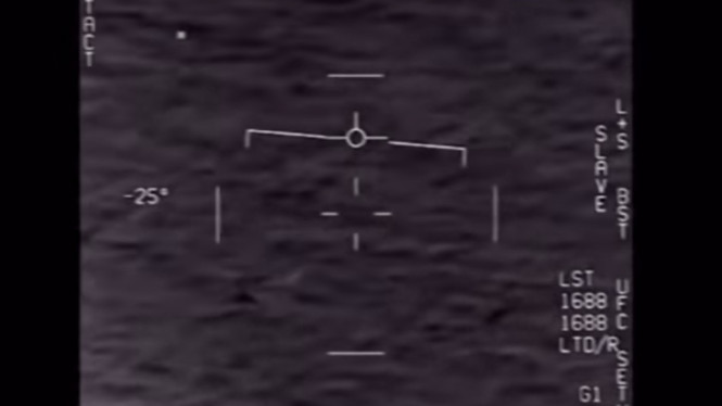 Penampakan UFO terdeteksi militer AL Amerika Serikat