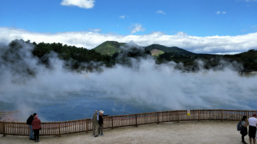 Wai-O-Tapu Thermal Wonderland, Selandia Baru.
