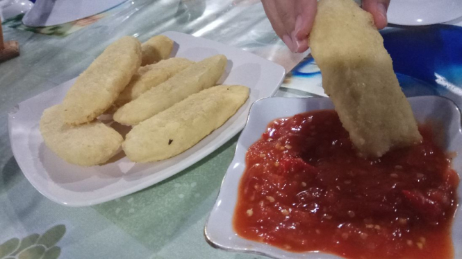 Pisang goreng embal