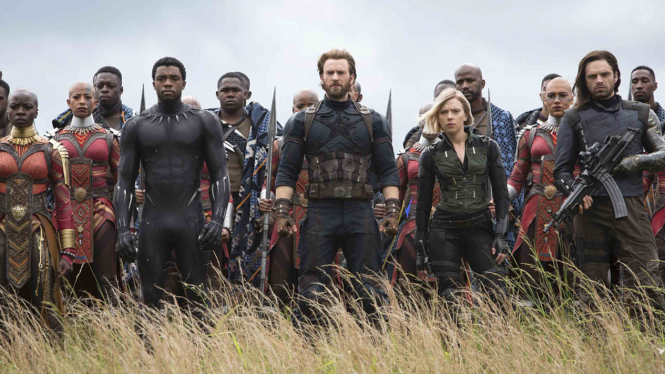 Superhero Avengers: Infinity War