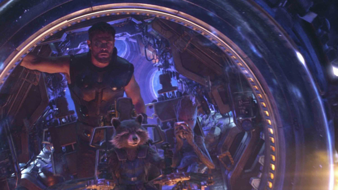 Superhero Avengers: Infinity War