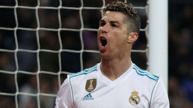 Megabintang Real Madrid, Cristiano Ronaldo.