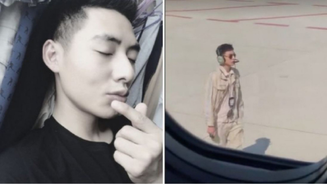 Teknisi bandara di China yang dianggap tampan