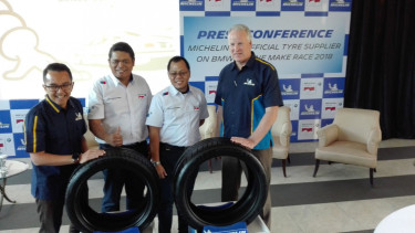 Konferensi pers acara balap BMWCCI