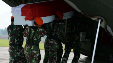 Jenazah Kolonel Penerbang MJ Hanafie diterbangkan ke Lanud Abd Saleh Malang