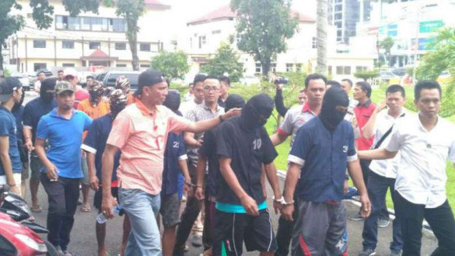 Kades Ogan Ilir pelaku perusakan gereja kecil di Palembang/Sumber: VIVA/AJi YK