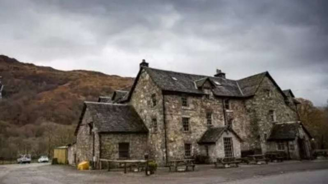 Drovers Inn, Inverarnan di Skotlandia