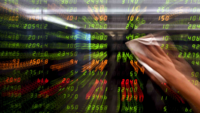 Pergerakan Indeks Harga Saham Gabungan (IHSG).