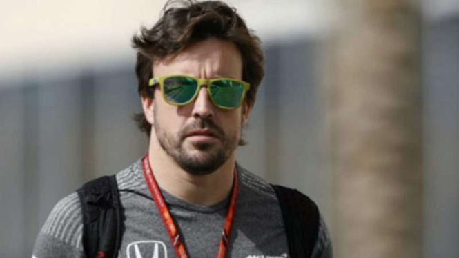 Pembalap F1, Fernando Alonso.