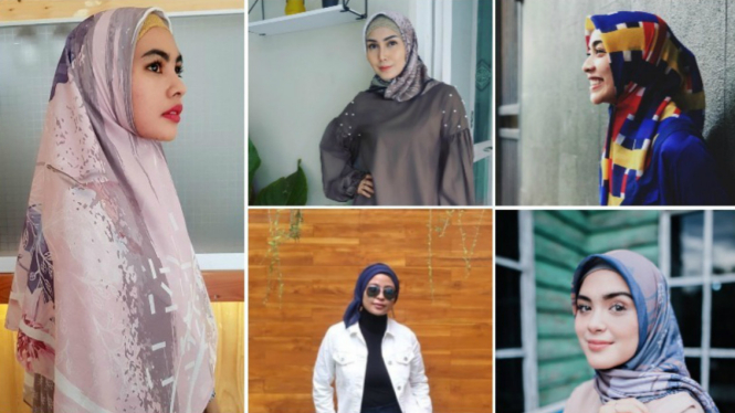 Artis Indonesia berhijab