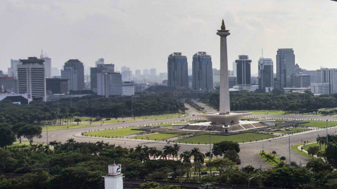 Ilustrasi Monas Jakarta