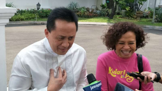 Triawan Munaf dan Mira Lesmana
