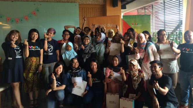 VIVA Talk Life di Munik Resto, Sabtu, 24 Maret 2018.