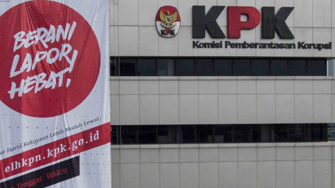 Gedung KPK di kawasan HR Rasuna Said, Jakarta.