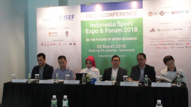 pameran Indonesia Sport Expo and Forum (ISEF) 2018 