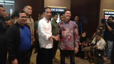 (Ilustrasi) Presiden Jokowi nonton film Yowis Ben di Bioskop Cinemaxx Malang Town Square beberapa waktu lalu