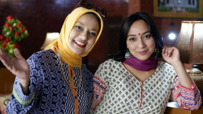 Bella Fawzi dan Marissa Haque