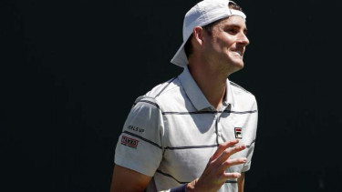 Petenis asal Amerika Serikat, John Isner.