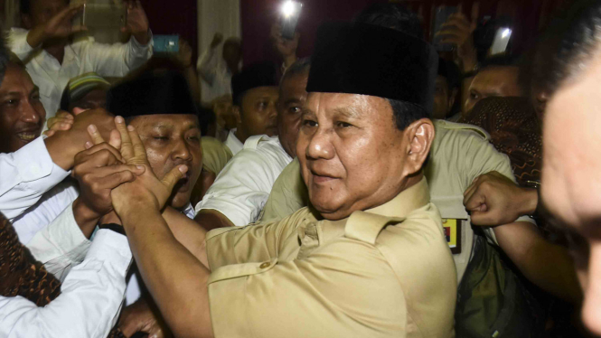 Ketua Umum Partai Gerindra, Prabowo Subianto