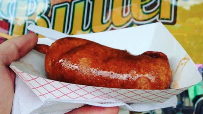 Mentega goreng tepung.