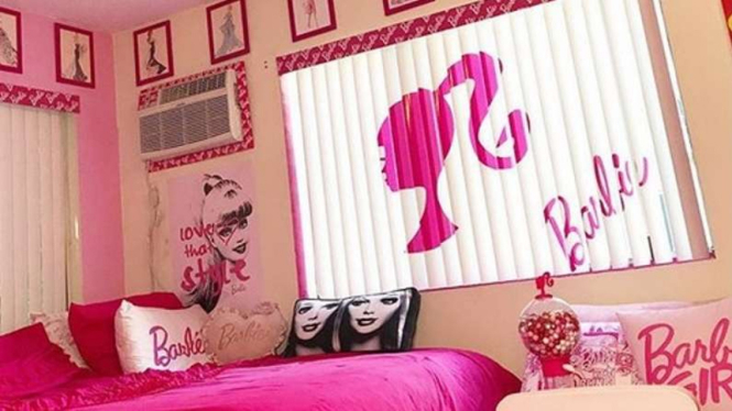 Rumah tema Barbie