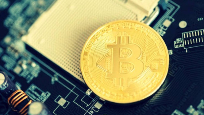 Mining bitcoin.