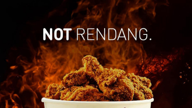 Ayam goreng KFC.