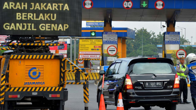 Peraturan Ganjil-Genap di Tol/Ilustrasi