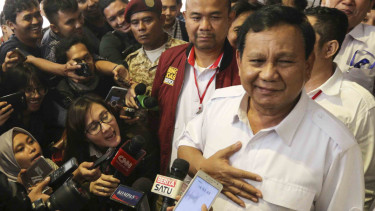 Ketua Umum Partai Gerindra Prabowo Subianto. 