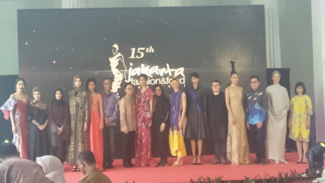 Pembukaan Jakarta Fashion & Food Festival (JFFF) 2018. 