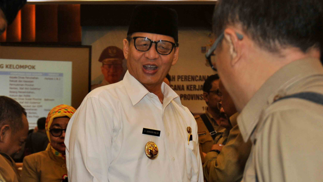 Gubernur Banten, Wahidin Halim.