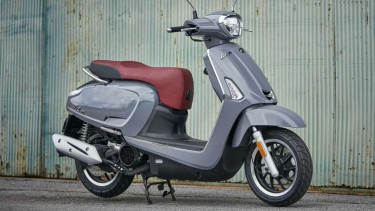 Motor Kymco Like 150i.